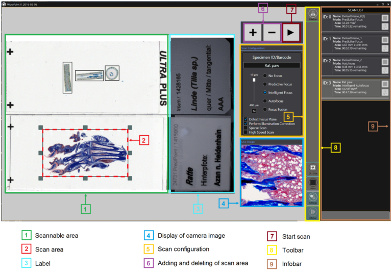 slidescan-edit Precipoint M8