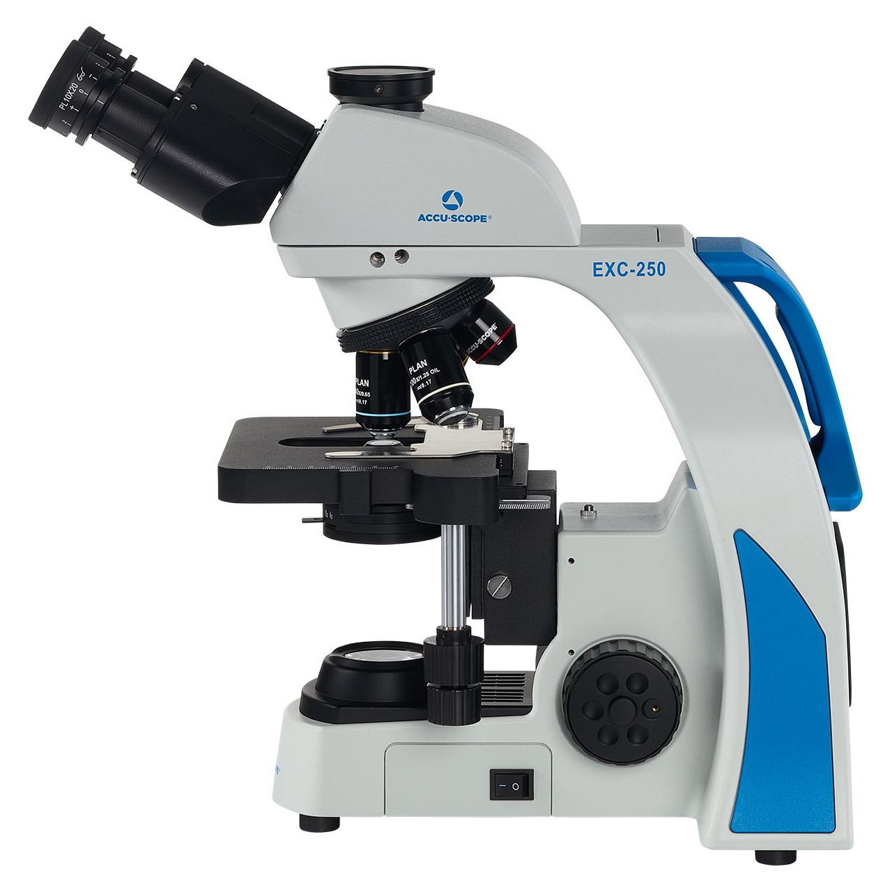 exc-250-right-side The NEW ACCU-SCOPE® EXC-250 Microscope Series